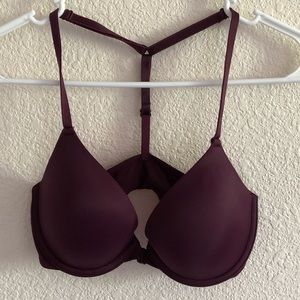 Maroon bra